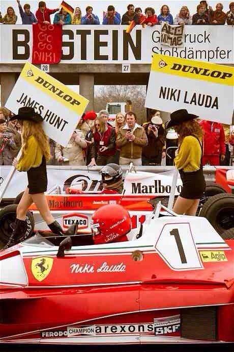 James Hunt vs Niki Lauda.