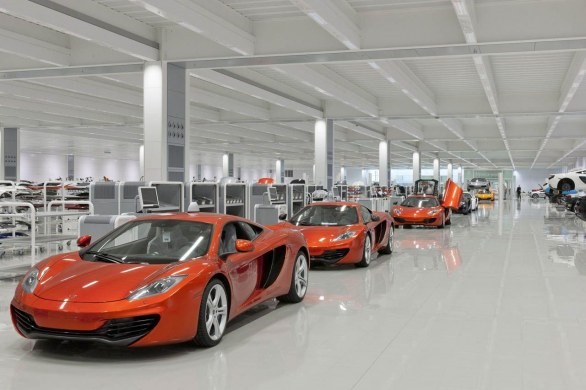 The McLaren Production Centre.