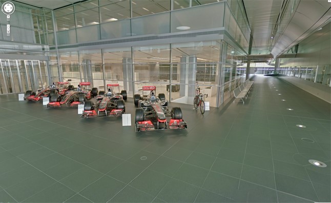 The McLaren headquarters.