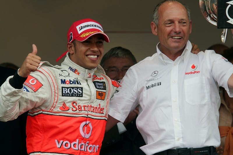 Lewis Hamilton was the last champ of Dennis's McLaren era.