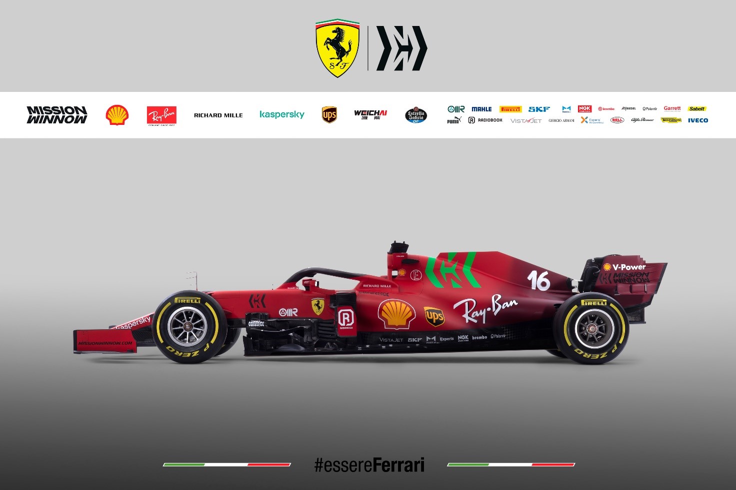 The Ferrari SF21.
