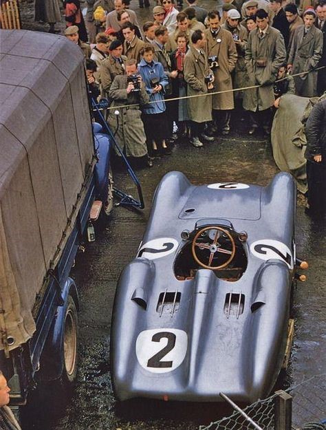 1954 British GP - Karl Kling - Mercedes Benz.