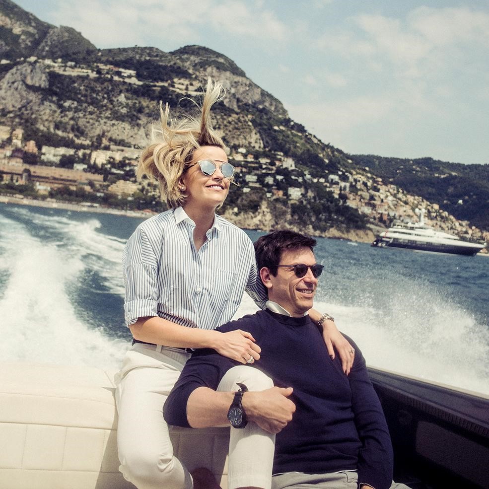 Susie and Toto Wolff.