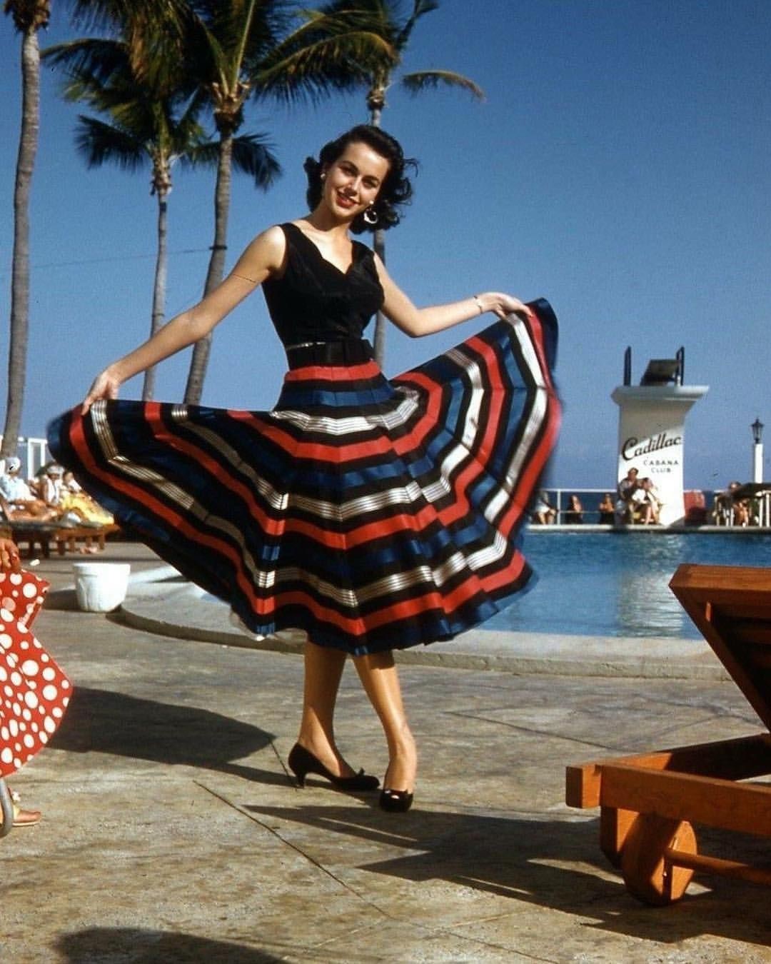 Summer in Miami 1950s.
