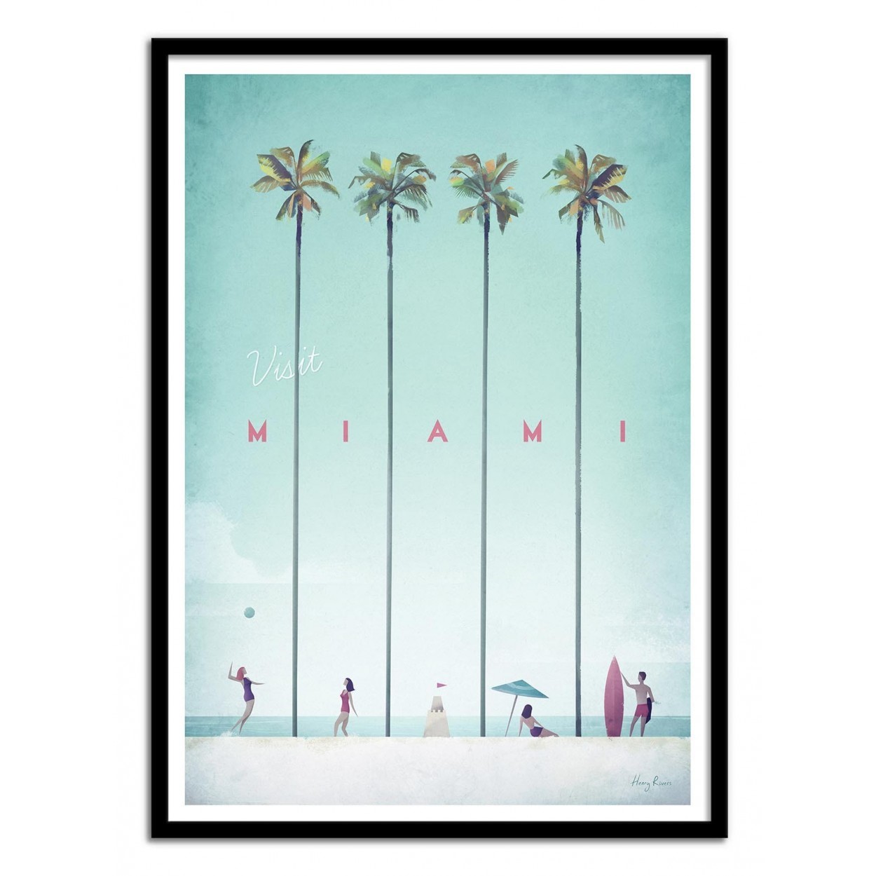 A poster of Miami.