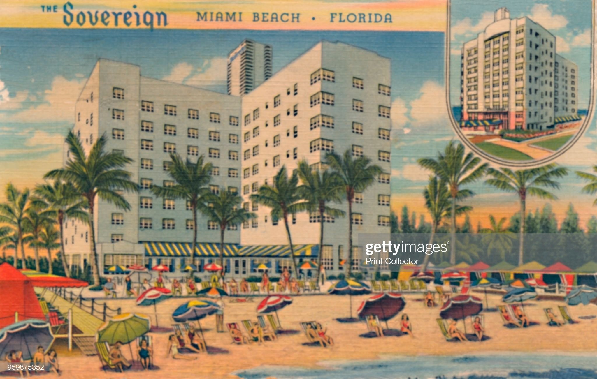 The Sovereign, Miami Beach, Florida, circa 1940s. 