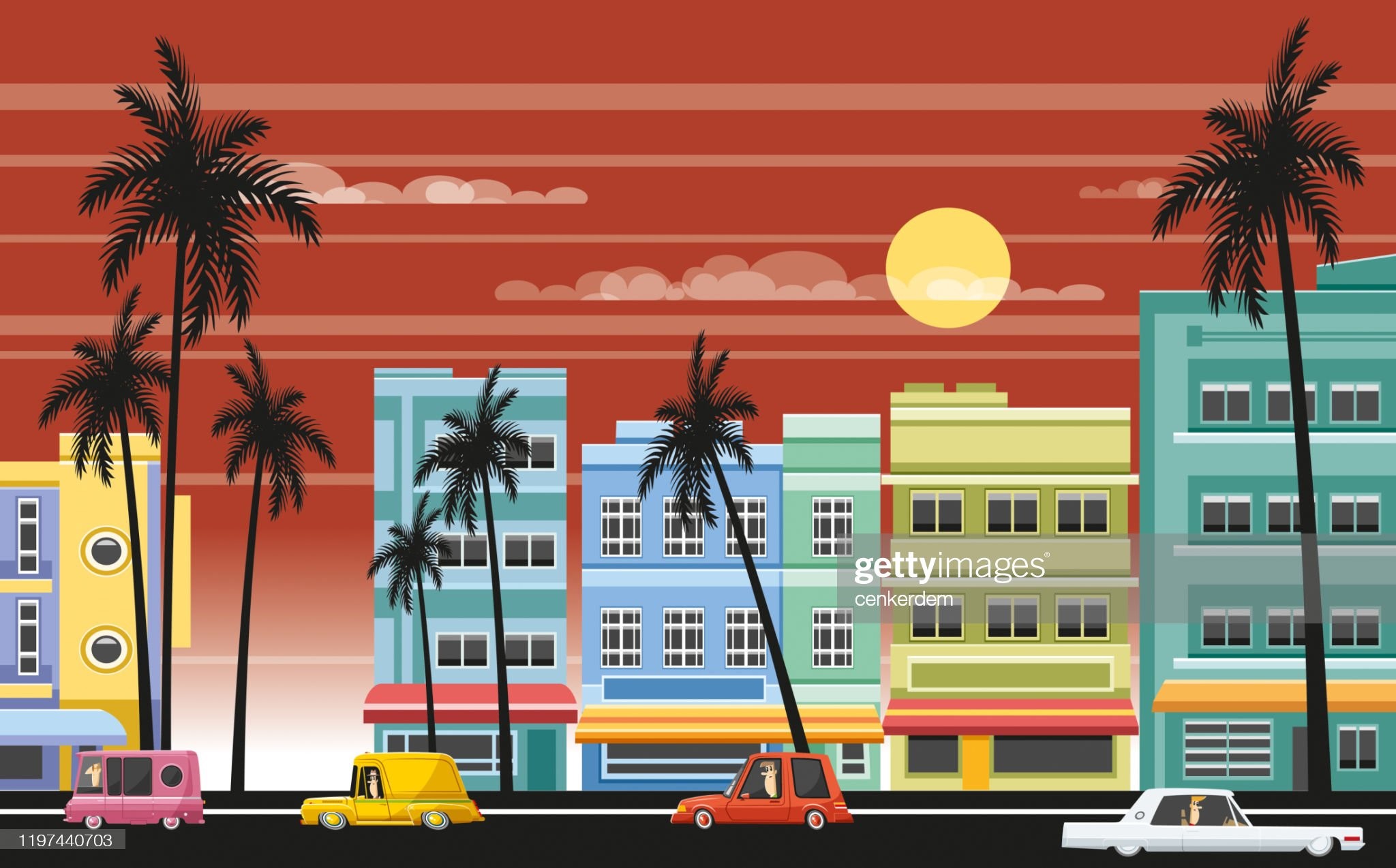 A poster of Miami.