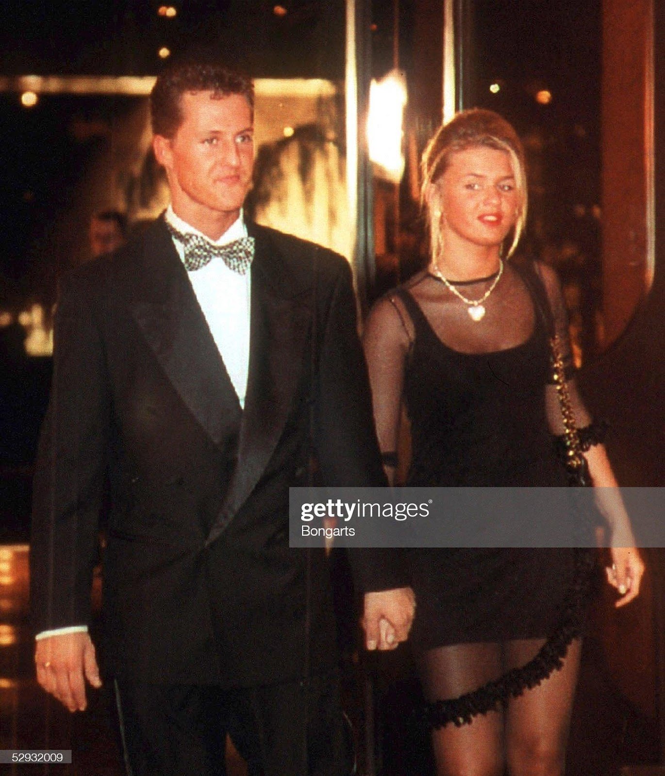 Michael and Corinna Schumacher in Monte Carlo on December 12, 1994.