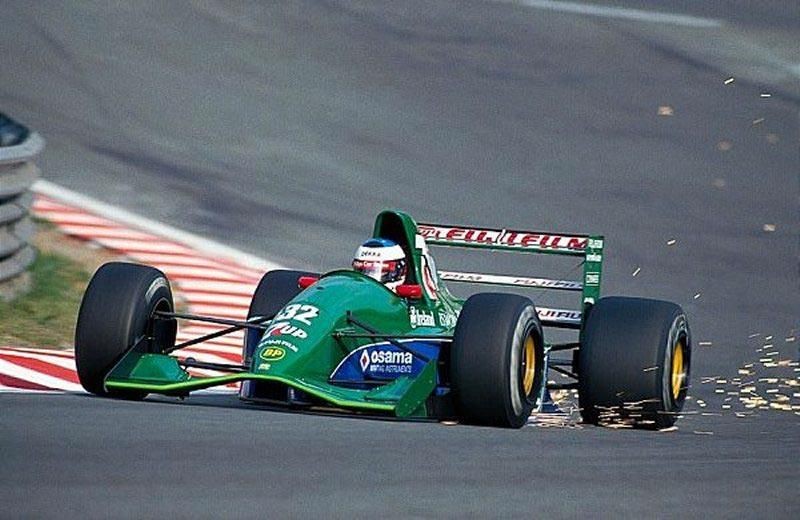 The Benetton in action.
