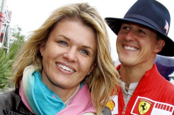 Michael and Corinna Schumacher.