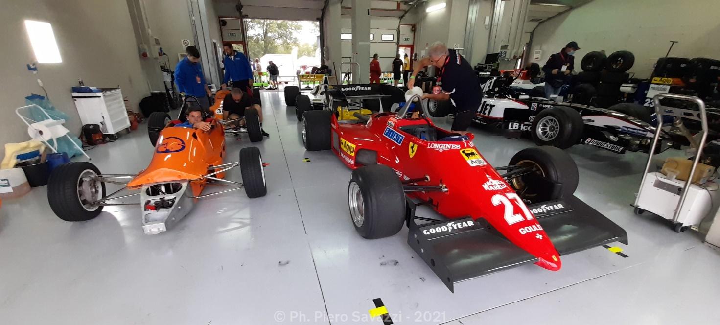 Prost's Ferrari F1.