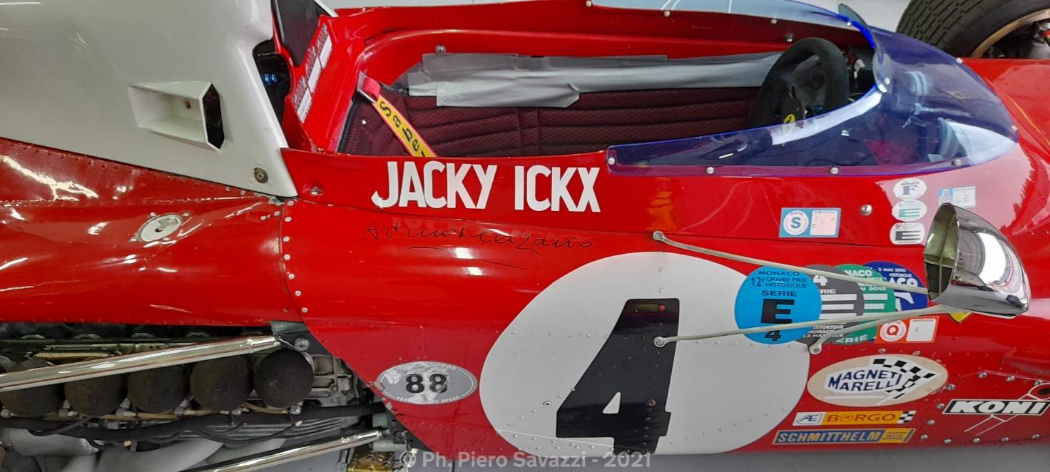 Jacky Ickx's Ferrari F1.
