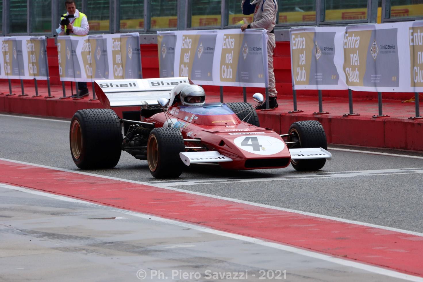 Jacky Ickx's Ferrari F1 car.