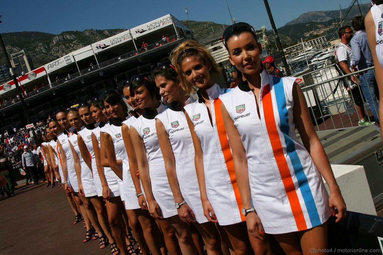 Grid girls at Monaco GP.