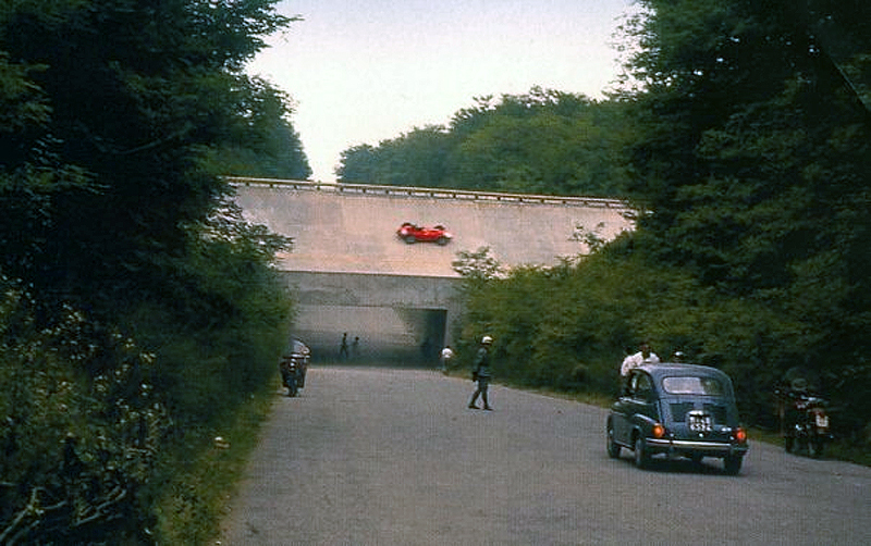 The Monza circuit in 1960.