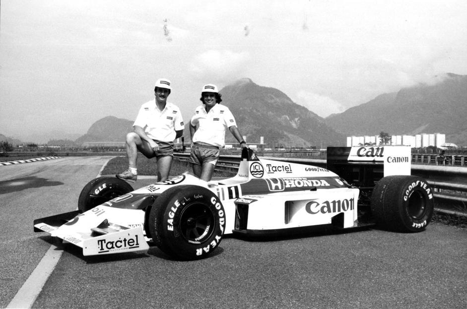 Williams Honda 1986, Mansell and Piquet.