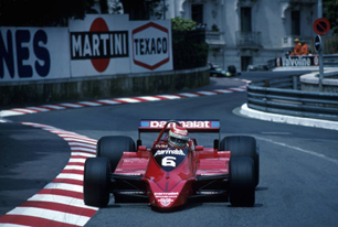 Nelson Piquet driving a Brabham.