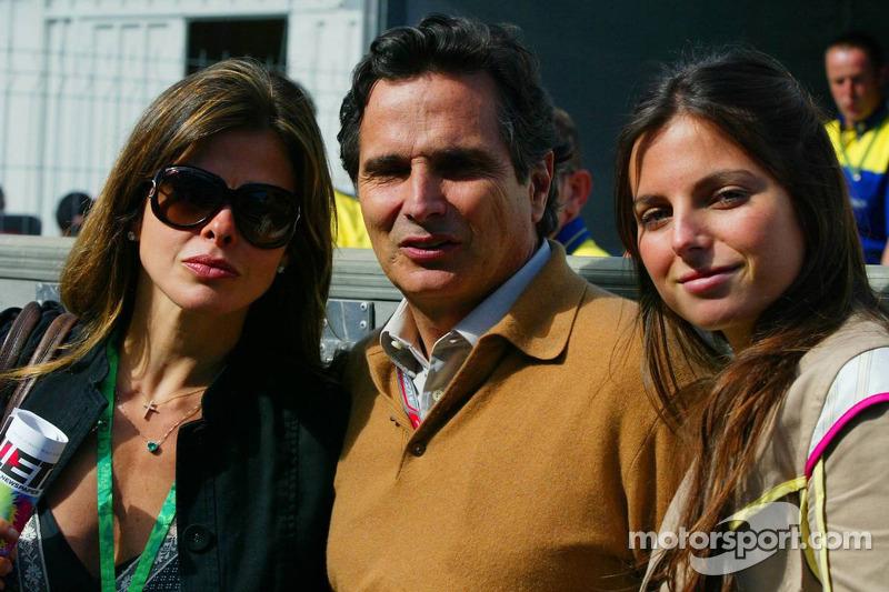 F1 Brazilian GP 2006, Nelson Piquet with his family.