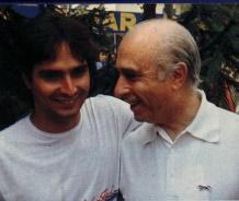 Nelson Piquet and Juan Manuel Fangio.