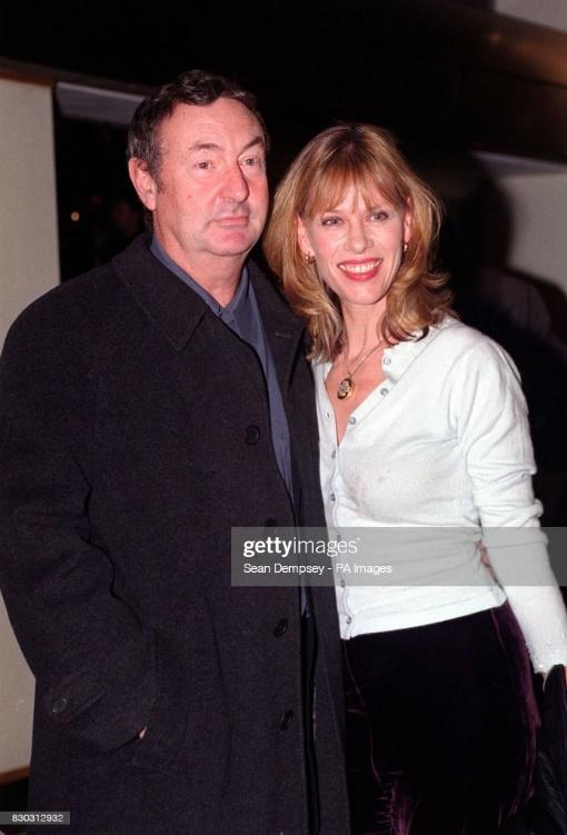 Nick Mason with his wife Annette.