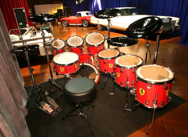 A set of Ferrari drums.
