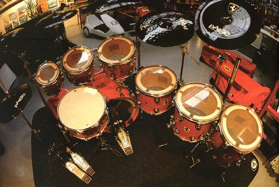 A set of Ferrari drums.