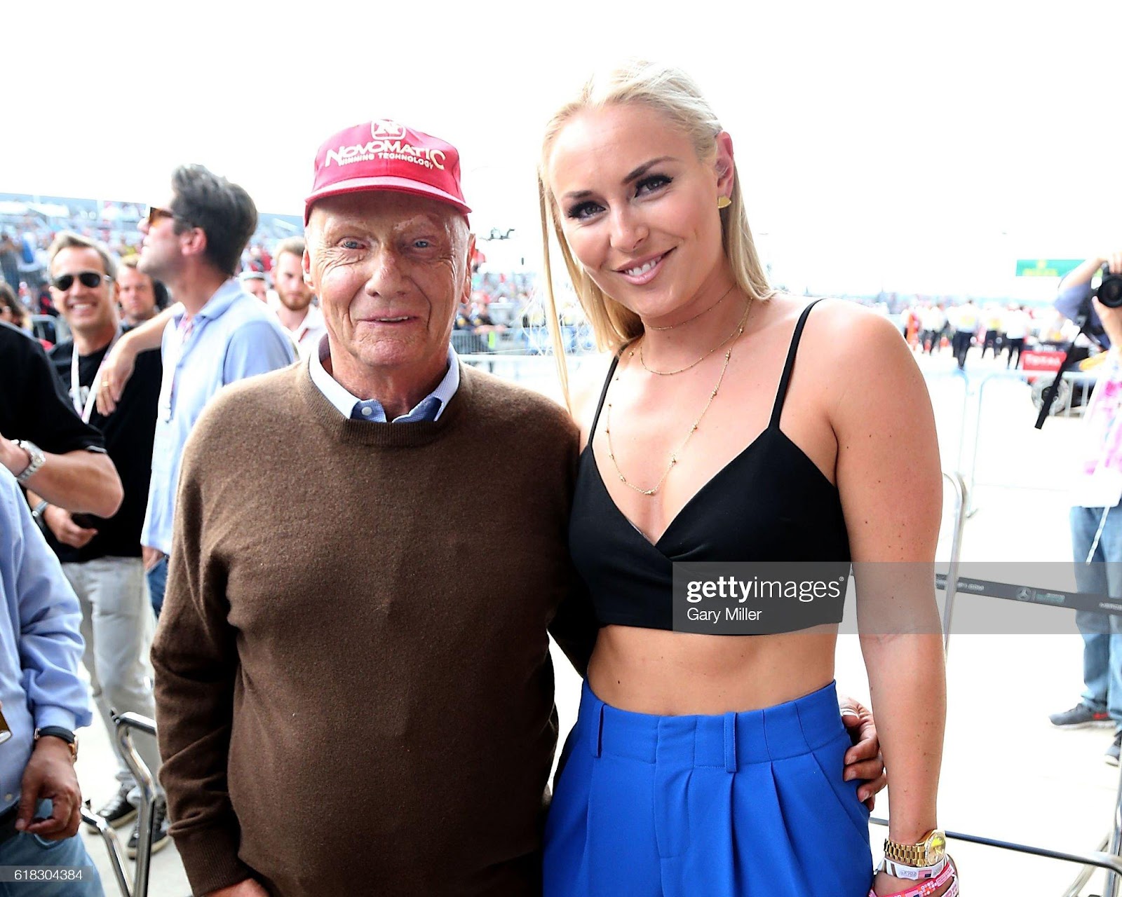 Picture of Niki Lauda and Lindsey Vonn