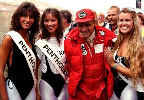 Picture of Niki Lauda and women