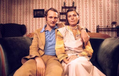 Picture of Niki Lauda with his girlfriend