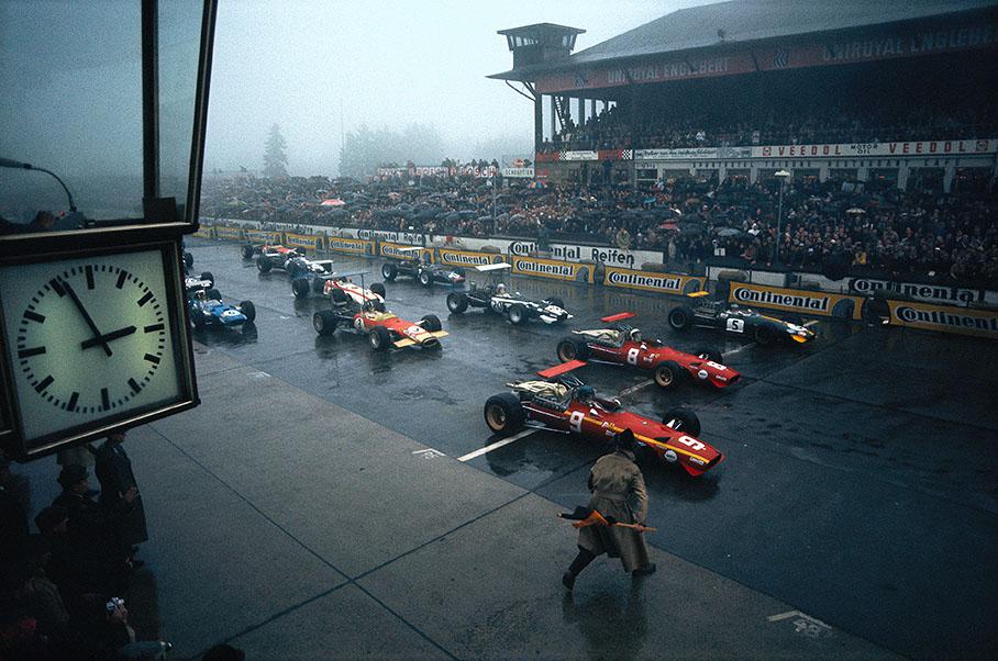 A vintage Grand Prix at Nurburgring.