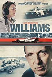 A poster of Williams, a 2017 documentary film directed by Morgan Matthews starring Tim Prior and Emily Bevan.