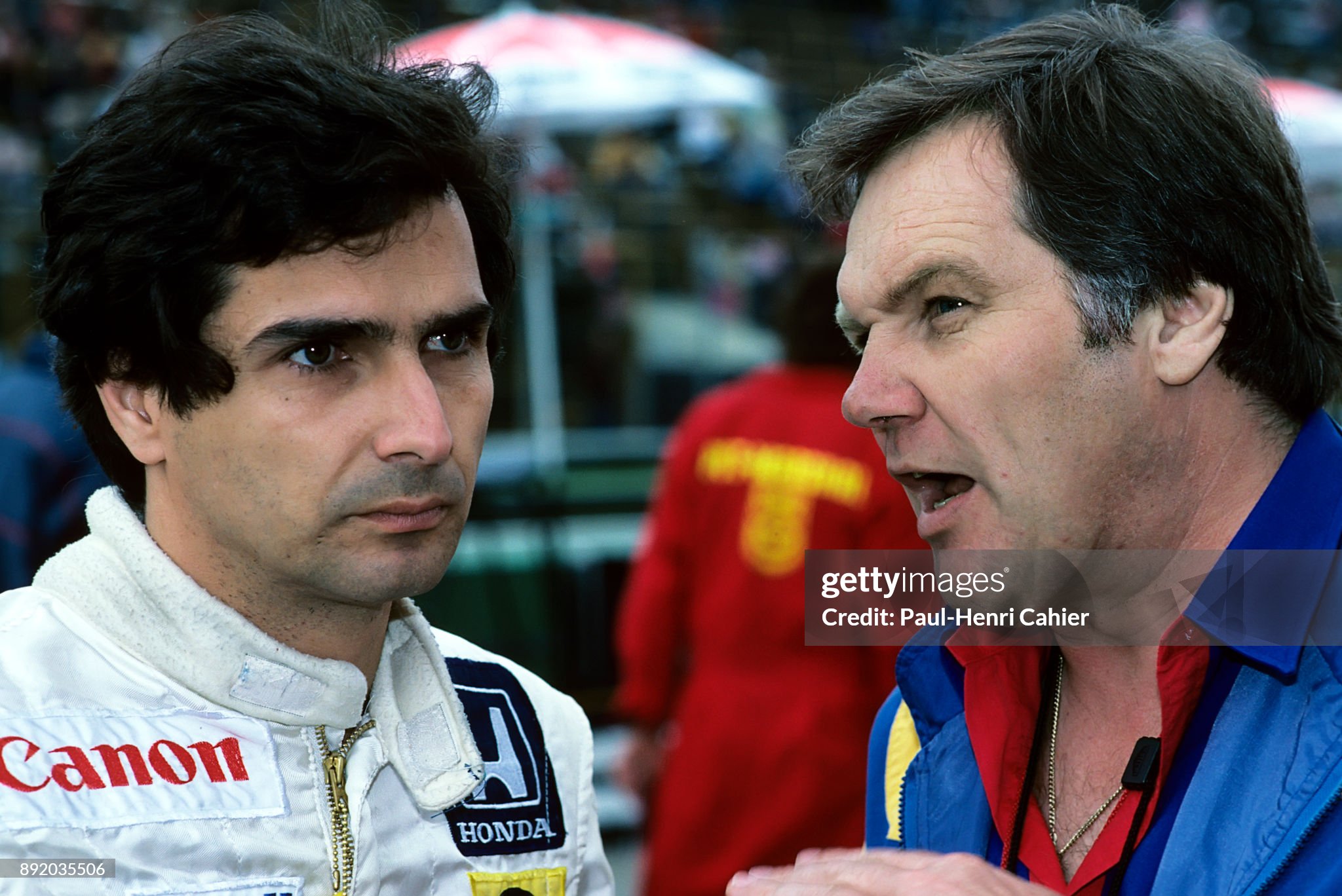 Patrick Head, Nelson Piquet, Grand Prix of Austria, Osterreichring, 16 August 1987.
