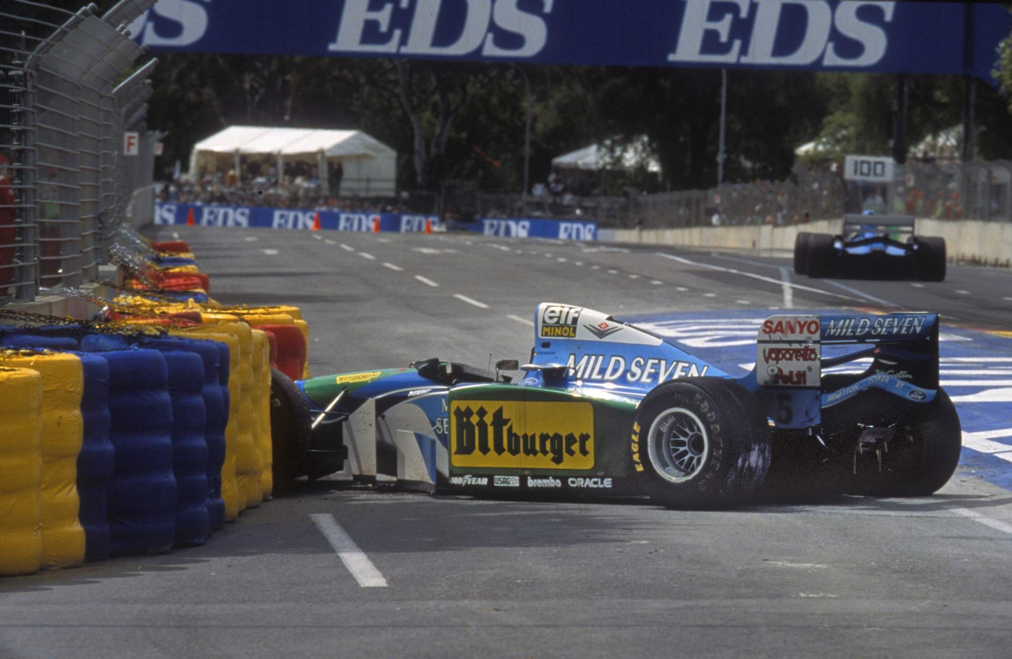 Benetton's accident.