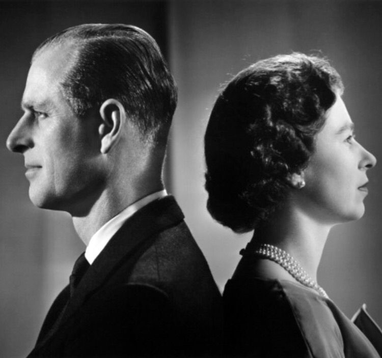 The Queen and Prince Philip.