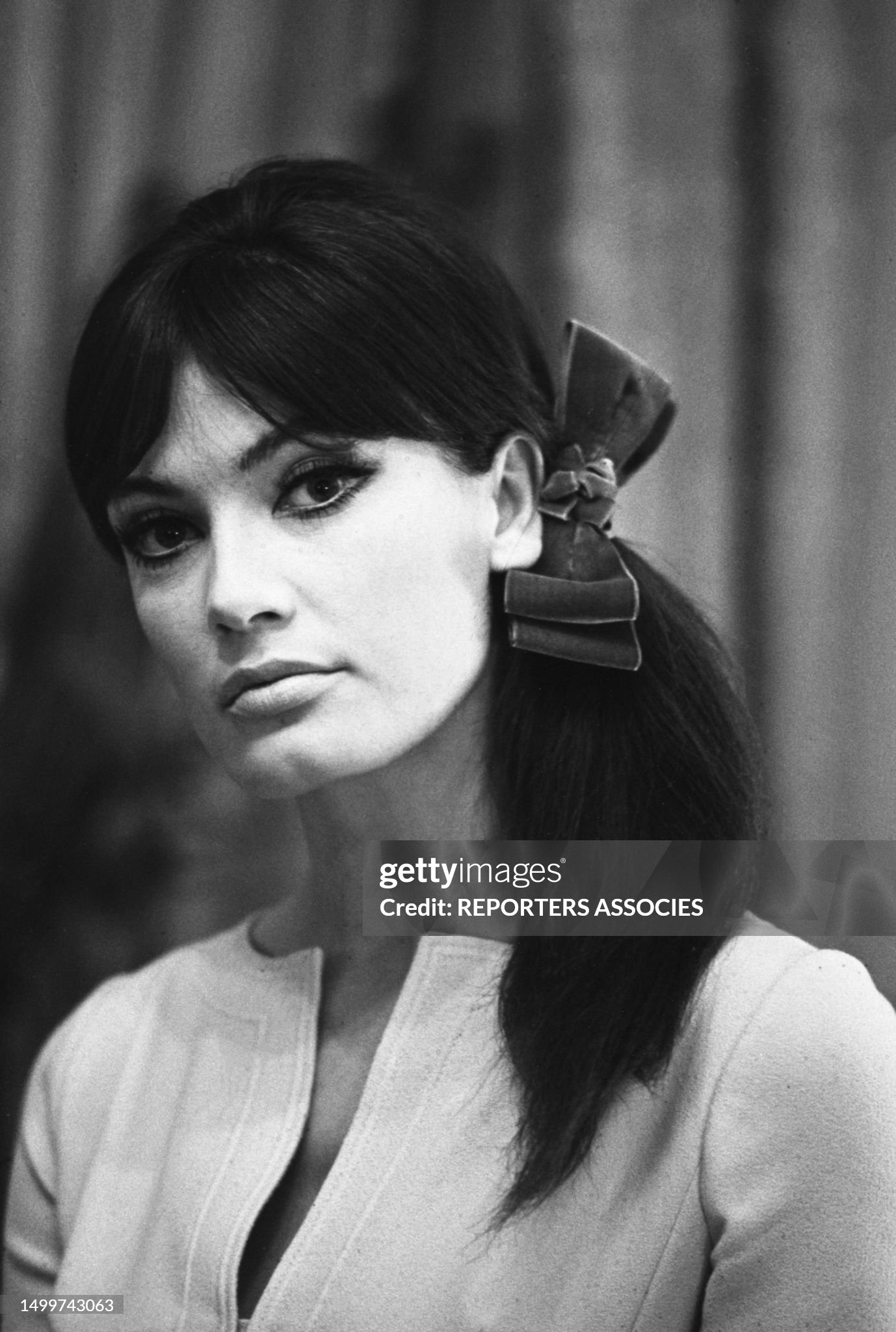 Marisa Mell in Paris on 04 December 1966. 