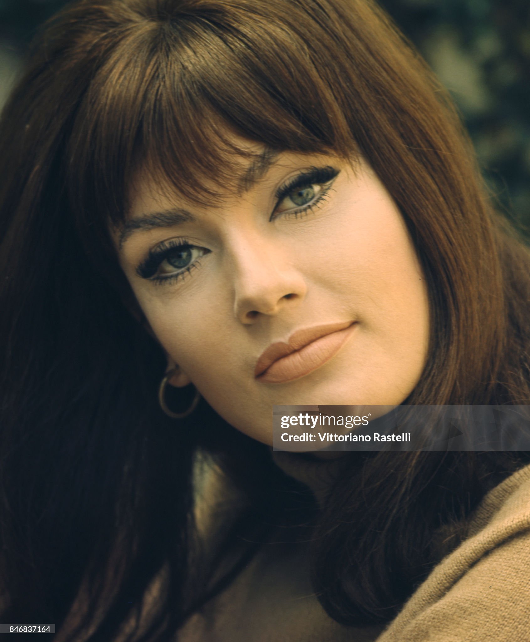 The actress Marisa Mell in Rome, Italy, in October 1967.
