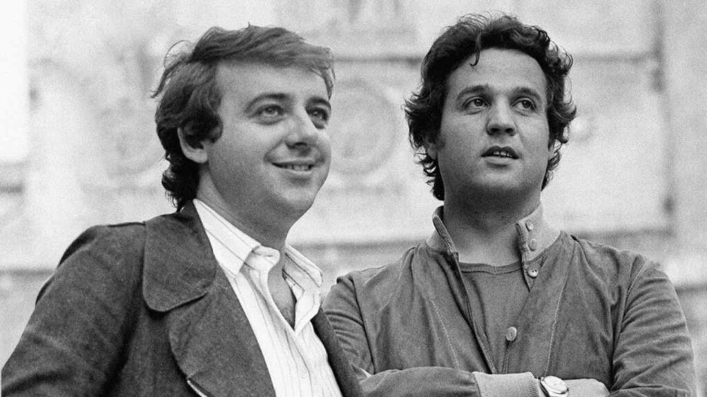 Cochi Ponzoni and Renato Pozzetto in a 1972 photo. 