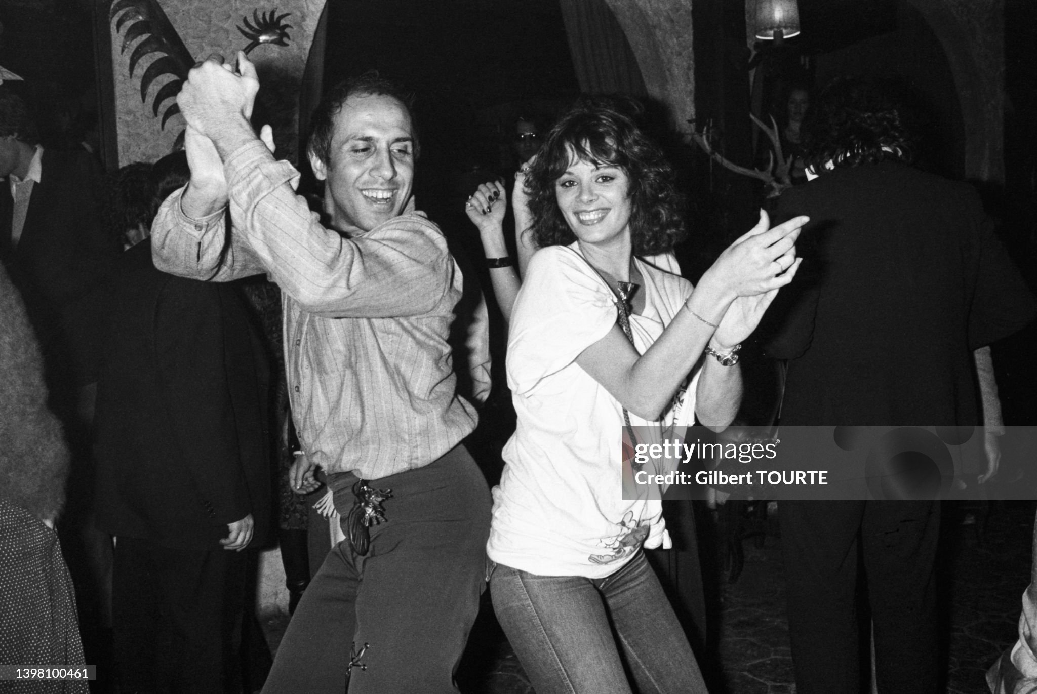 Adriano Celentano dancing at Midem in Cannes, France, in January 1979. 