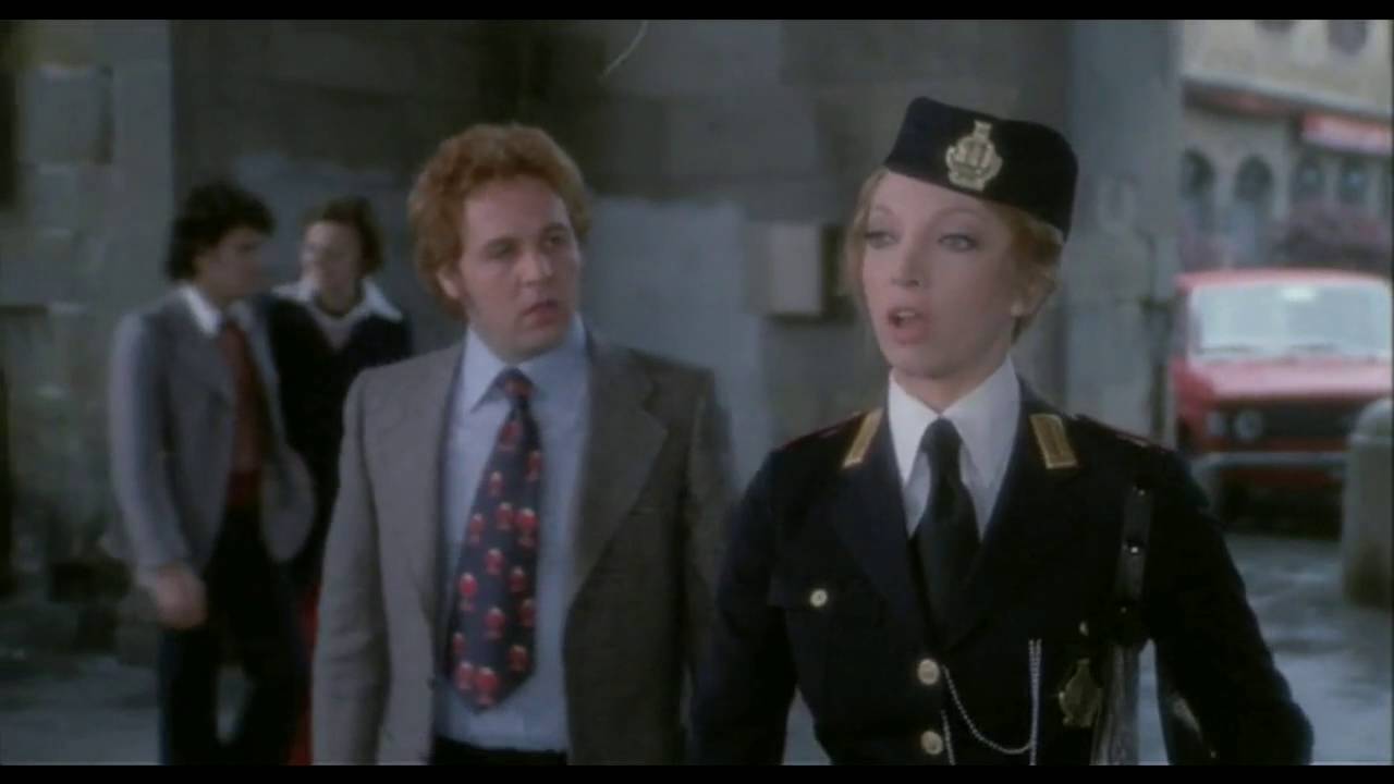 Renato Pozzetto and Mariangela Melato in the 1974 film ‘The Policewoman’.