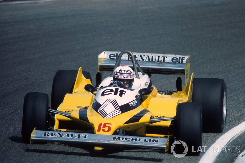 F1 Dutch Grand Prix 1981. Alain Prost, Renault RE 30.