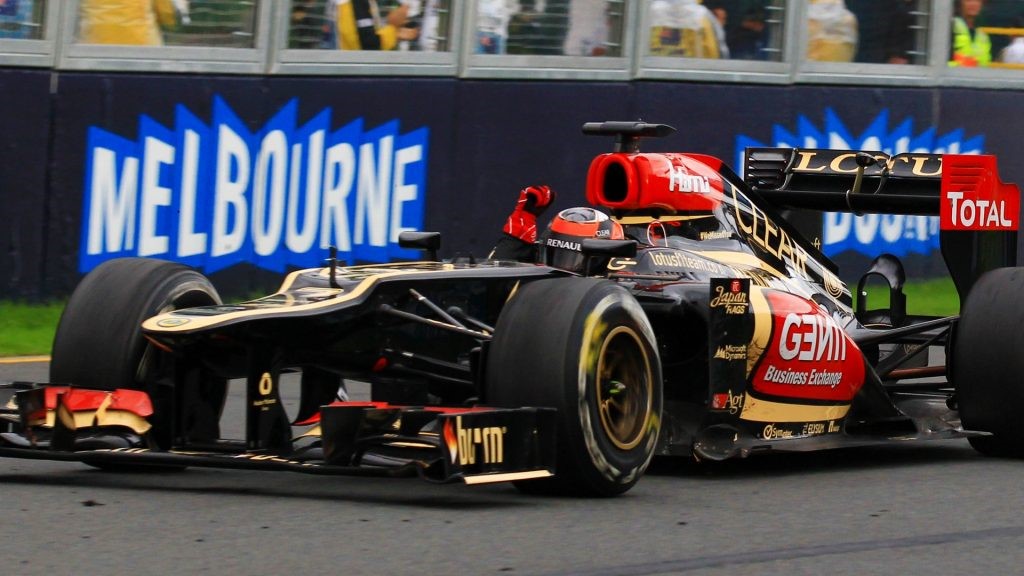A Lotus Renault F1 in 2013.