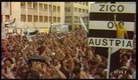 Udine, July 4, 1983. Zico or Austria.