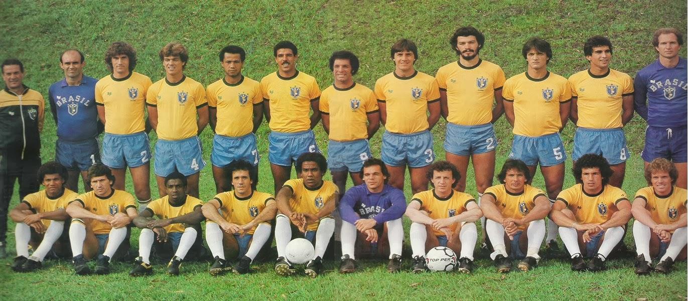 Brazil 1982 World Cup team.
