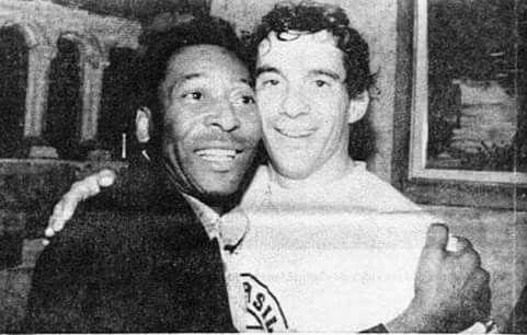 Pele’ and Ayrton Senna.