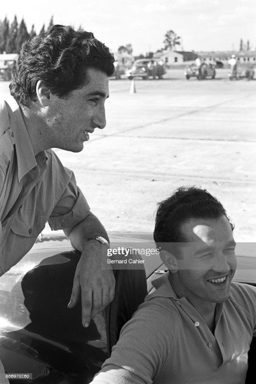 Alfonso de Portago and Umberto Maglioli, Ferrari 750 Monza, 12 Hours of Sebring, Sebring, 13 March 1955. 