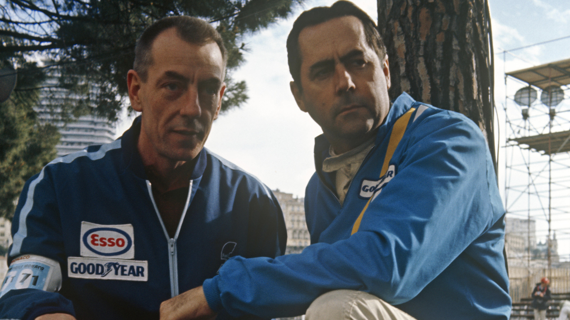 Ron Tauranac with Jack Brabham.