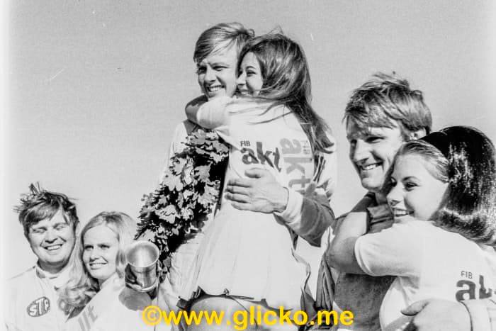 Ronnie Peterson and Reine Wisell at Dalsland Ring on 07 September 1969.