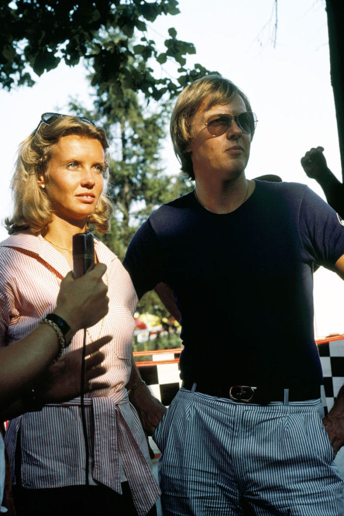 Ronnie and Barbro Peterson.
