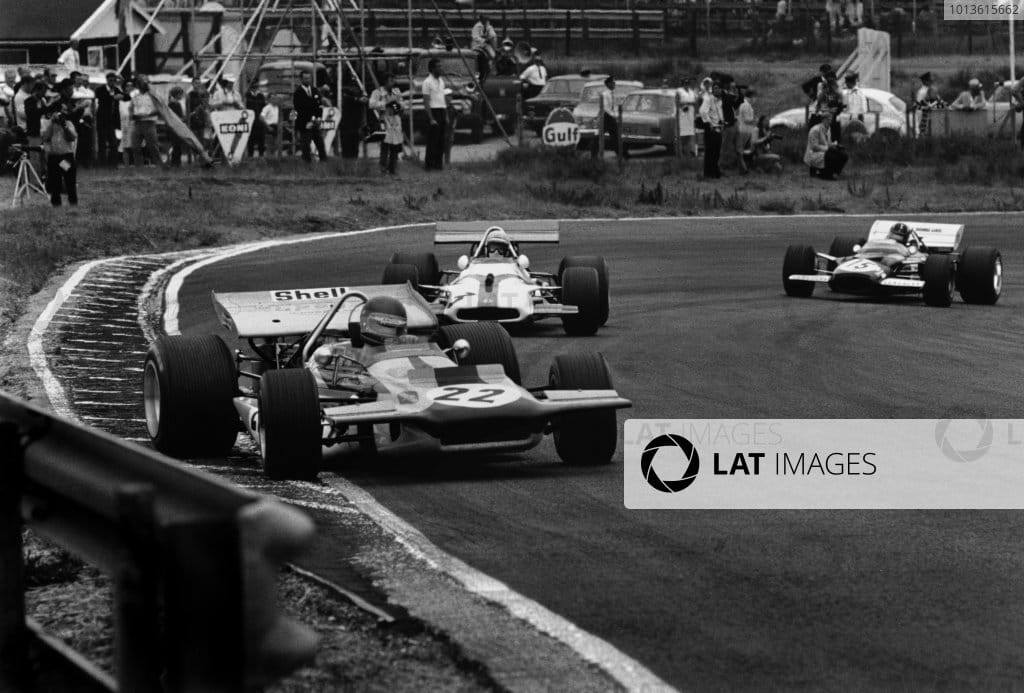 Holland on 21 June 1970, Ronnie Peterson in a March 701. 