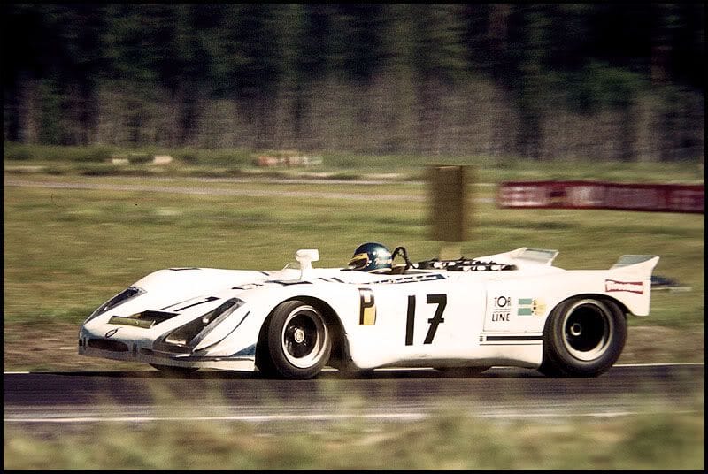 Ronnie Peterson, Porsche 908-02, at the Kanonloppet in Karlskoga, Sweden, on 09 August 1970. 